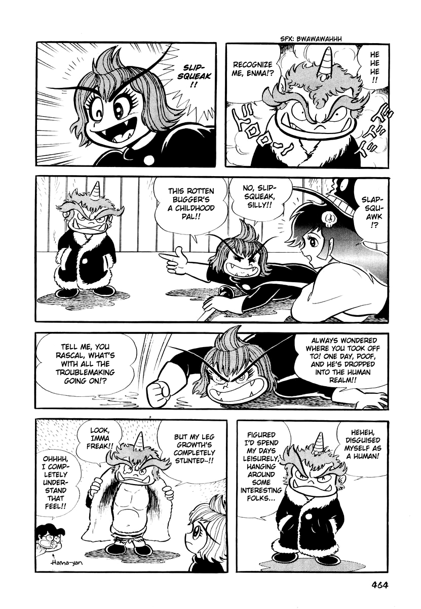 Dororon Enma-kun Chapter 18 page 13 - Chapter 18: Tale of Slipsqueak