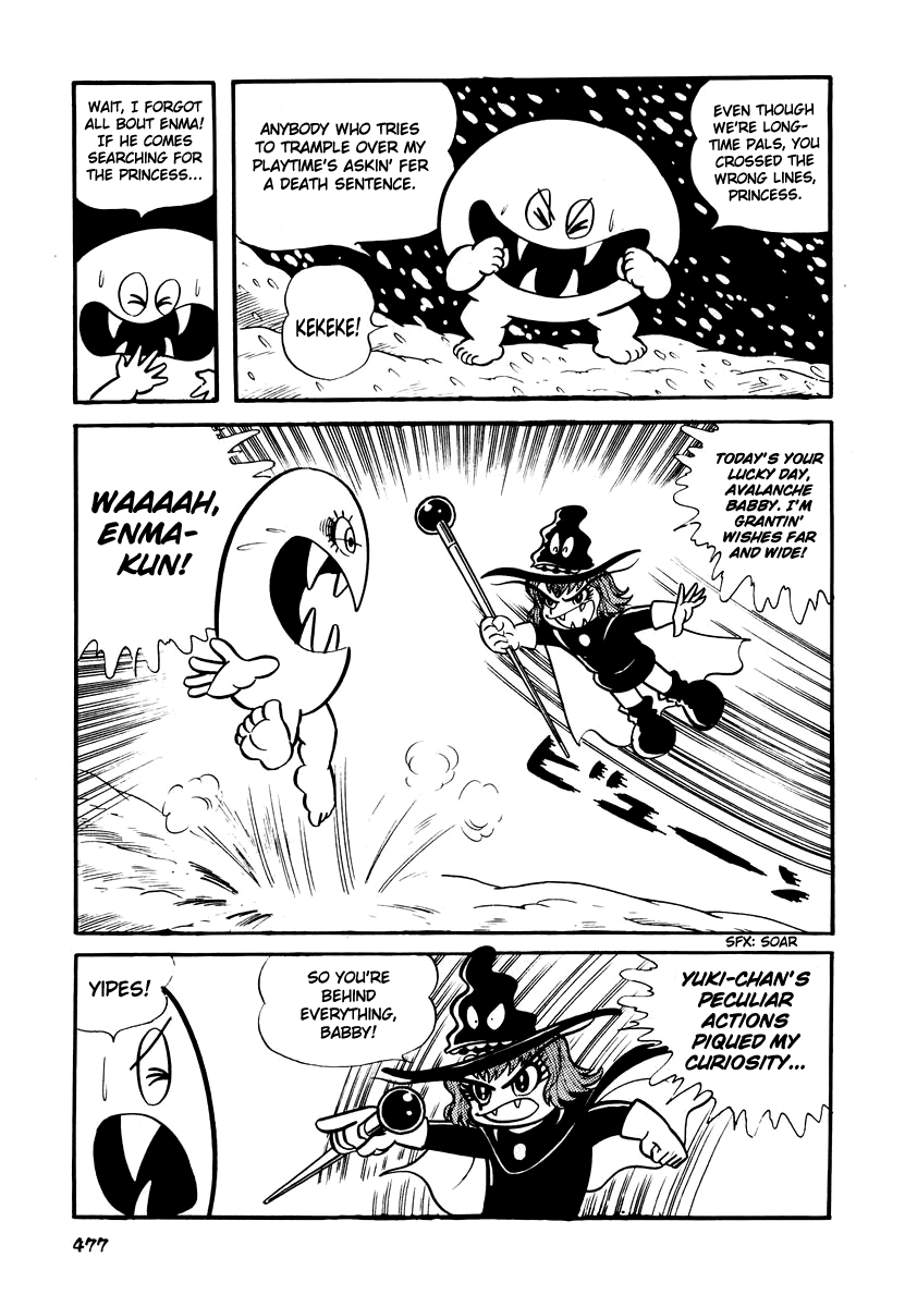 Dororon Enma-kun Chapter 19 page 11 - Chapter 19: Tale of Avalanche Babby