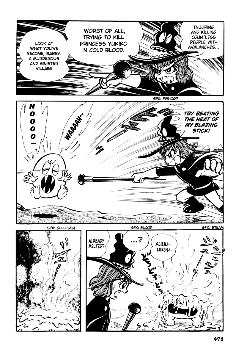 Dororon Enma-kun Chapter 19 page 12 - Chapter 19: Tale of Avalanche Babby