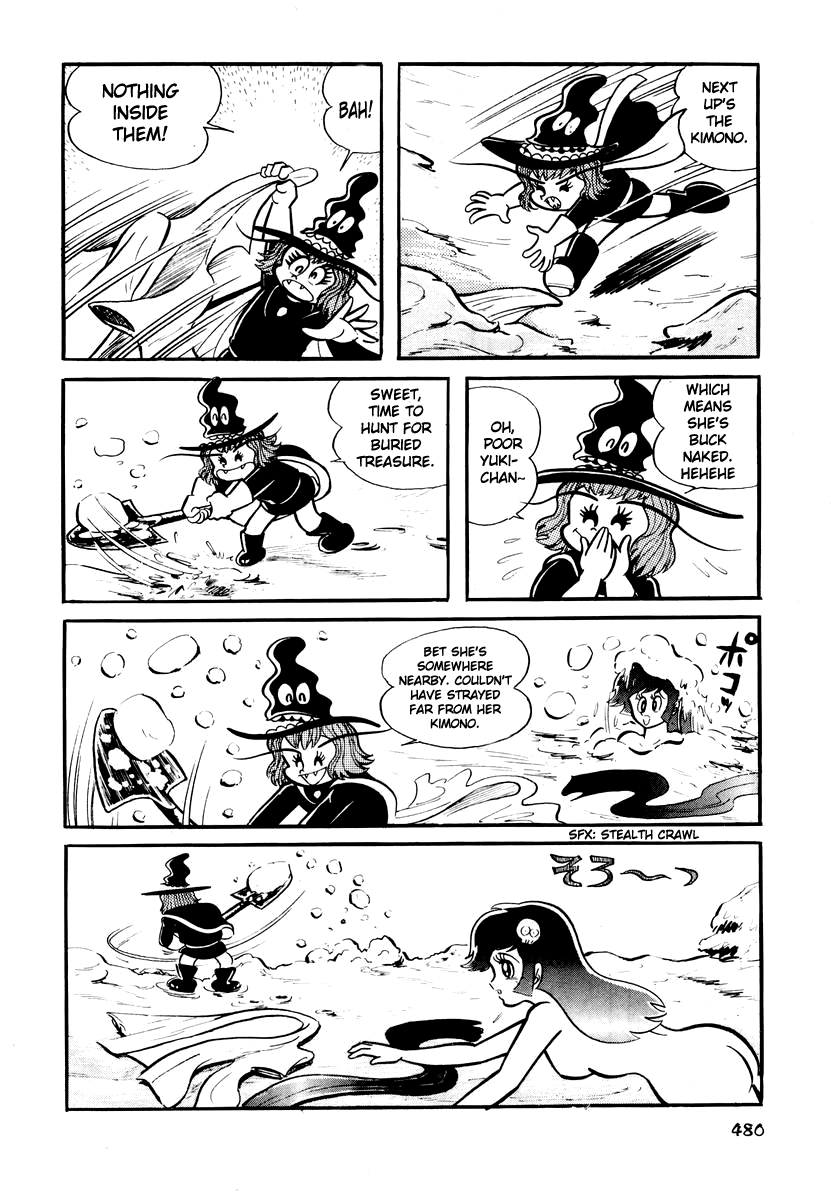 Dororon Enma-kun Chapter 19 page 14 - Chapter 19: Tale of Avalanche Babby