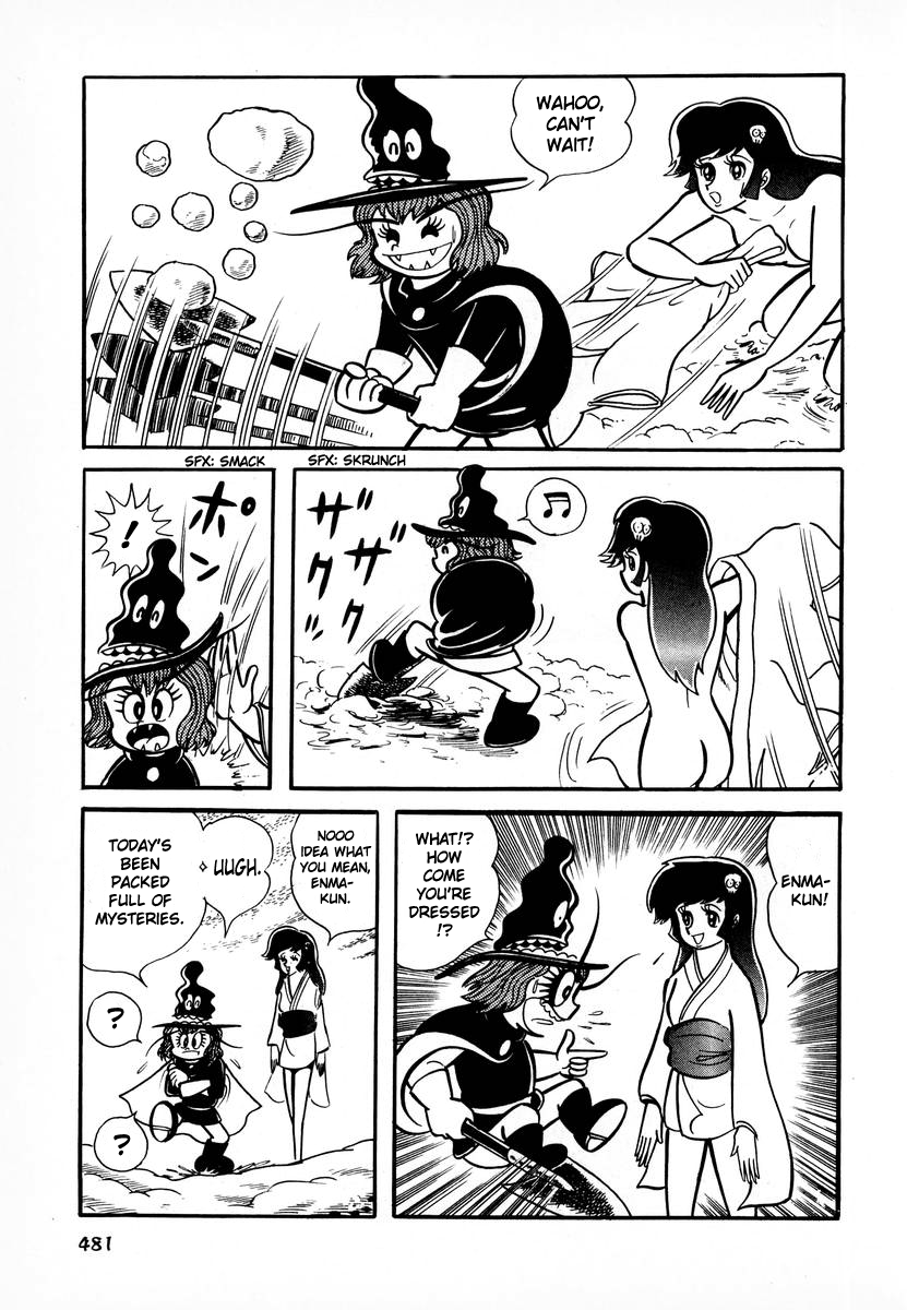 Dororon Enma-kun Chapter 19 page 15 - Chapter 19: Tale of Avalanche Babby