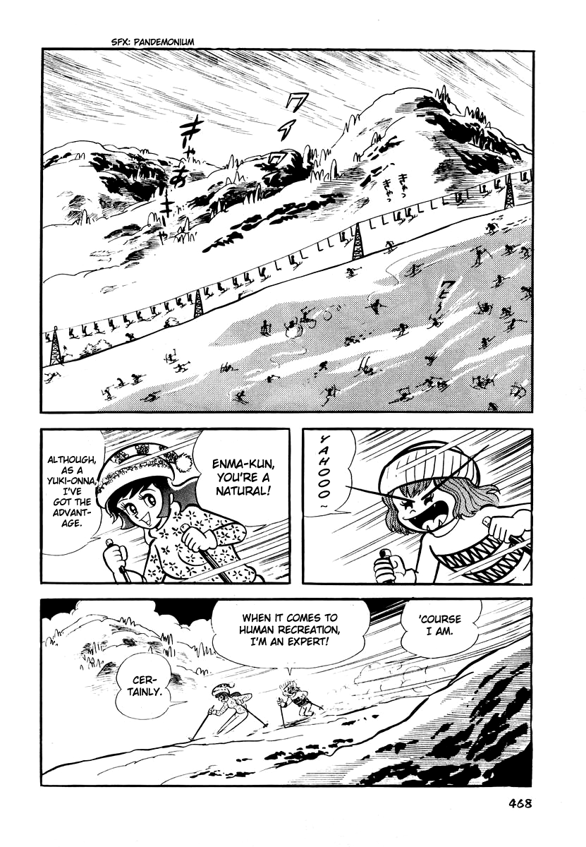 Dororon Enma-kun Chapter 19 page 2 - Chapter 19: Tale of Avalanche Babby