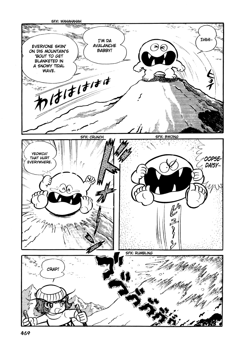 Dororon Enma-kun Chapter 19 page 3 - Chapter 19: Tale of Avalanche Babby