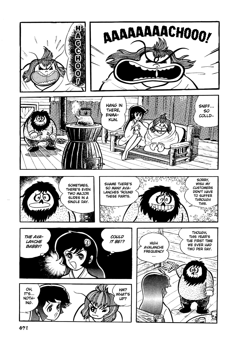 Dororon Enma-kun Chapter 19 page 5 - Chapter 19: Tale of Avalanche Babby