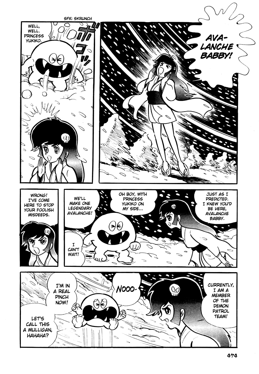 Dororon Enma-kun Chapter 19 page 8 - Chapter 19: Tale of Avalanche Babby