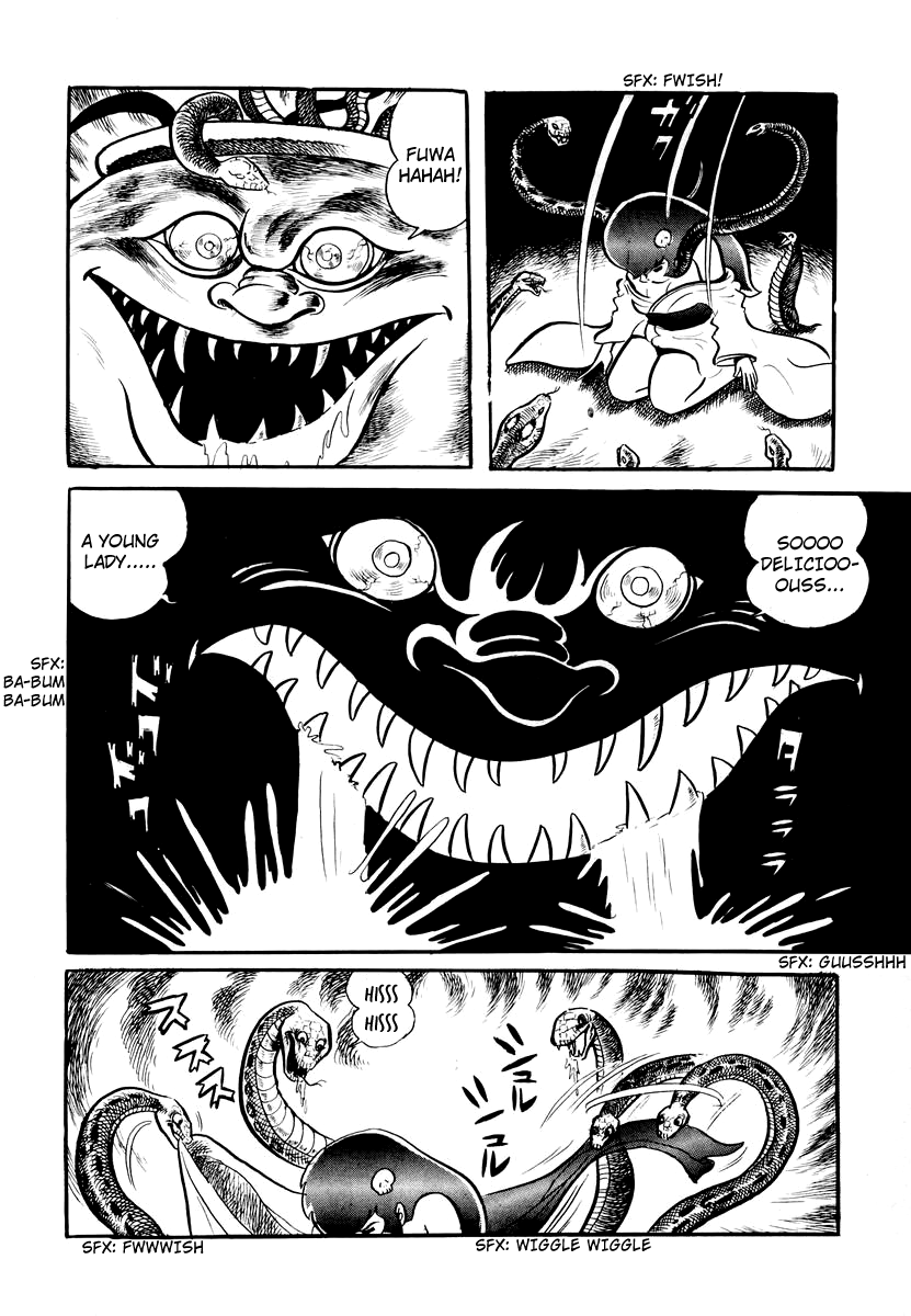 Dororon Enma-kun Chapter 2 page 23 - Chapter 2: The Snake Jar Youkai