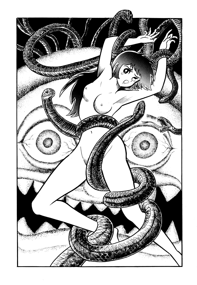 Dororon Enma-kun Chapter 2 page 25 - Chapter 2: The Snake Jar Youkai