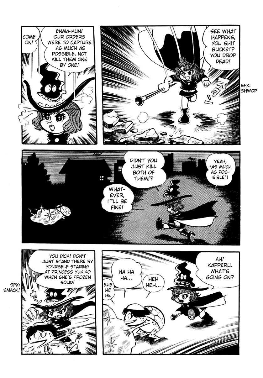 Dororon Enma-kun Chapter 2 page 36 - Chapter 2: The Snake Jar Youkai