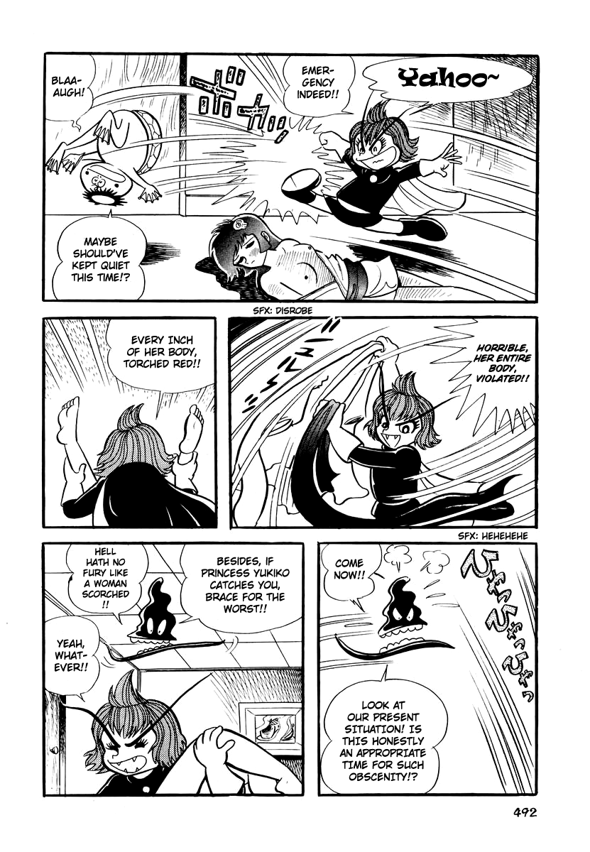 Dororon Enma-kun Chapter 20 page 11 - Chapter 20: Tale of the Flame Tengu and the Frost Tengu