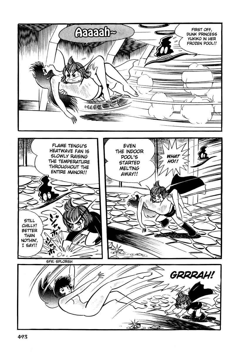 Dororon Enma-kun Chapter 20 page 12 - Chapter 20: Tale of the Flame Tengu and the Frost Tengu