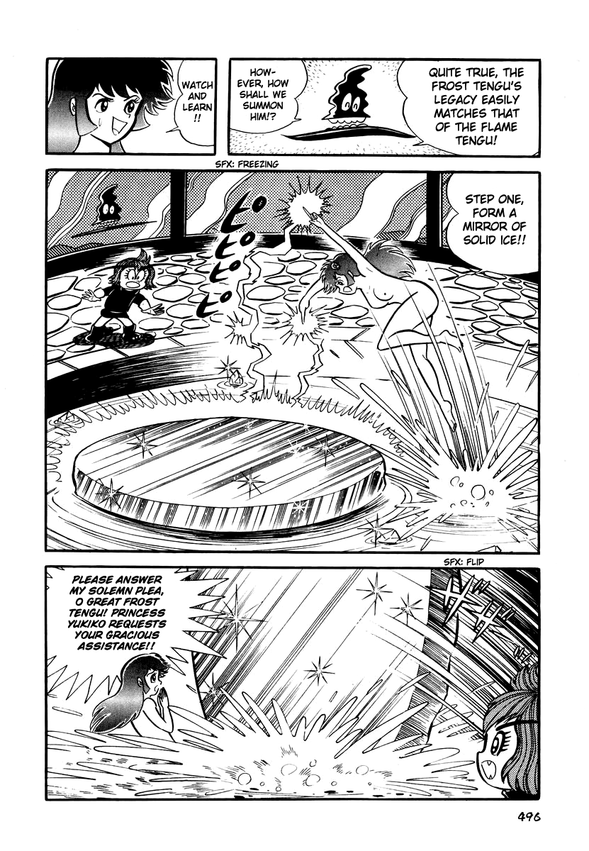 Dororon Enma-kun Chapter 20 page 15 - Chapter 20: Tale of the Flame Tengu and the Frost Tengu