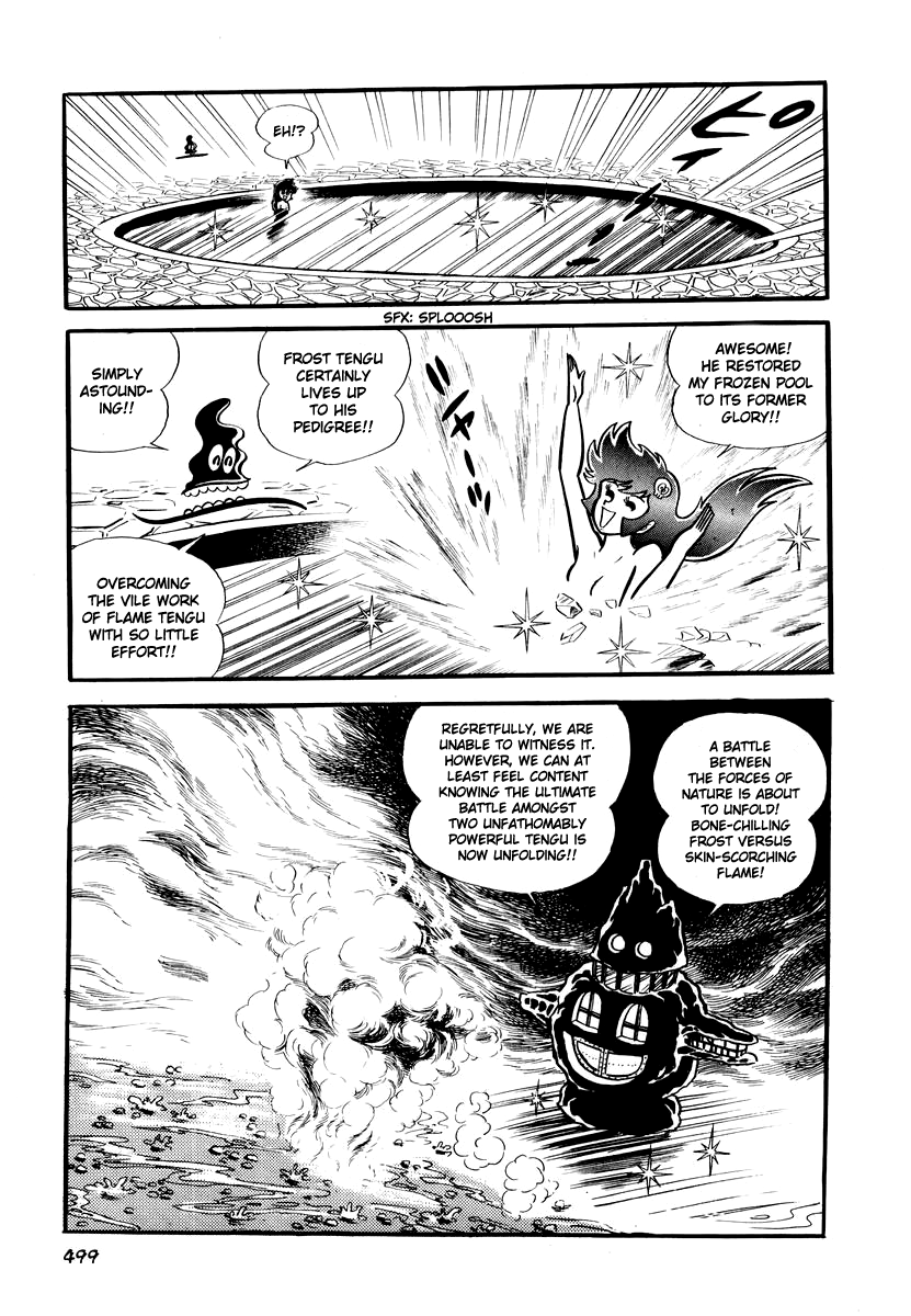 Dororon Enma-kun Chapter 20 page 18 - Chapter 20: Tale of the Flame Tengu and the Frost Tengu