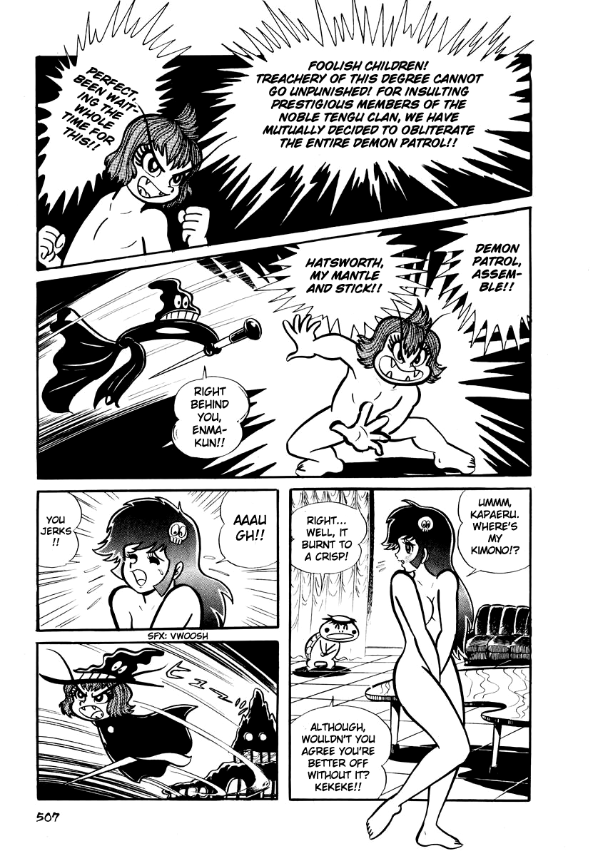 Dororon Enma-kun Chapter 20 page 26 - Chapter 20: Tale of the Flame Tengu and the Frost Tengu
