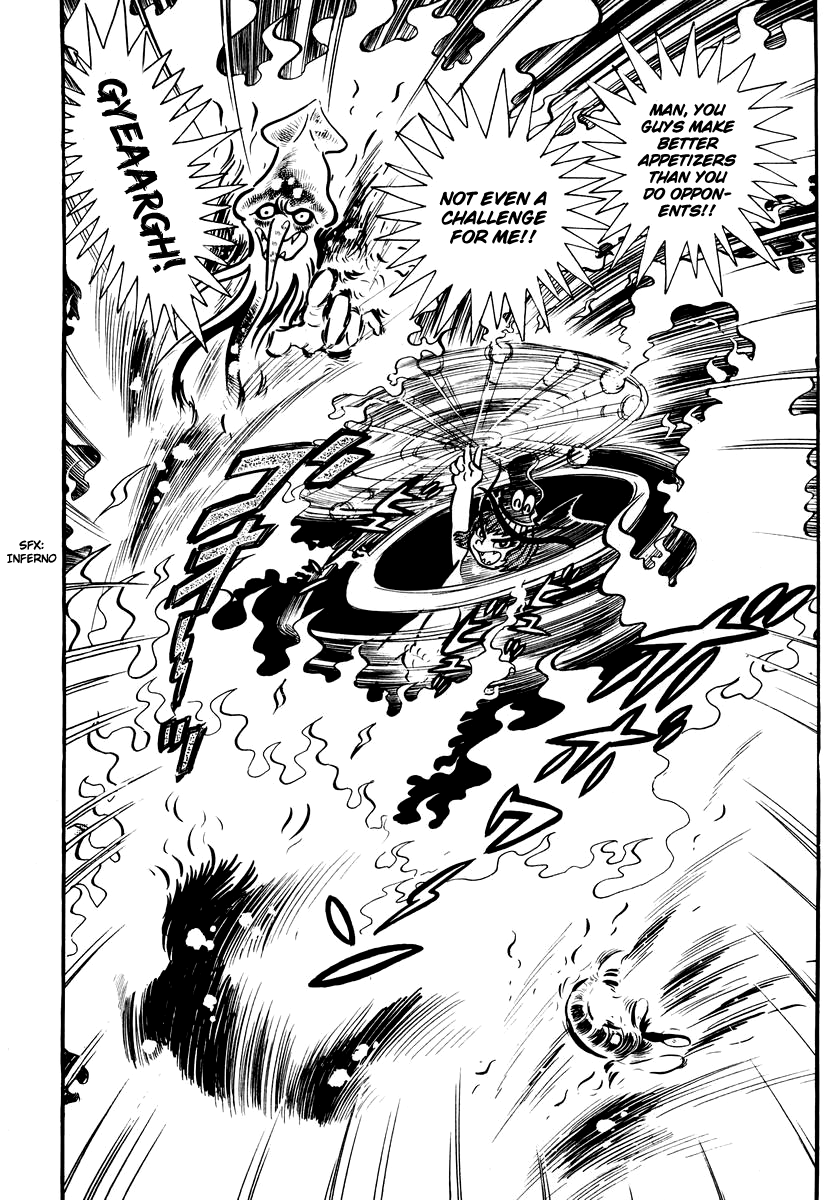 Dororon Enma-kun Chapter 20 page 28 - Chapter 20: Tale of the Flame Tengu and the Frost Tengu