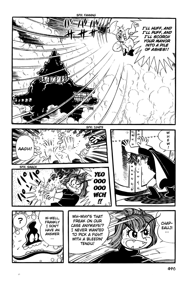 Dororon Enma-kun Chapter 20 page 9 - Chapter 20: Tale of the Flame Tengu and the Frost Tengu