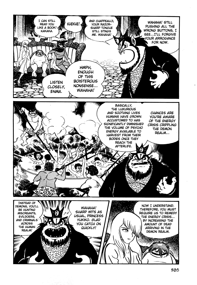Dororon Enma-kun Chapter 21 page 10 - Chapter 21: Tale of Enma's Hell
