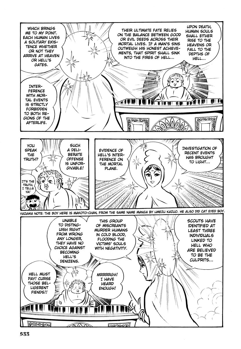 Dororon Enma-kun Chapter 21 page 23 - Chapter 21: Tale of Enma's Hell