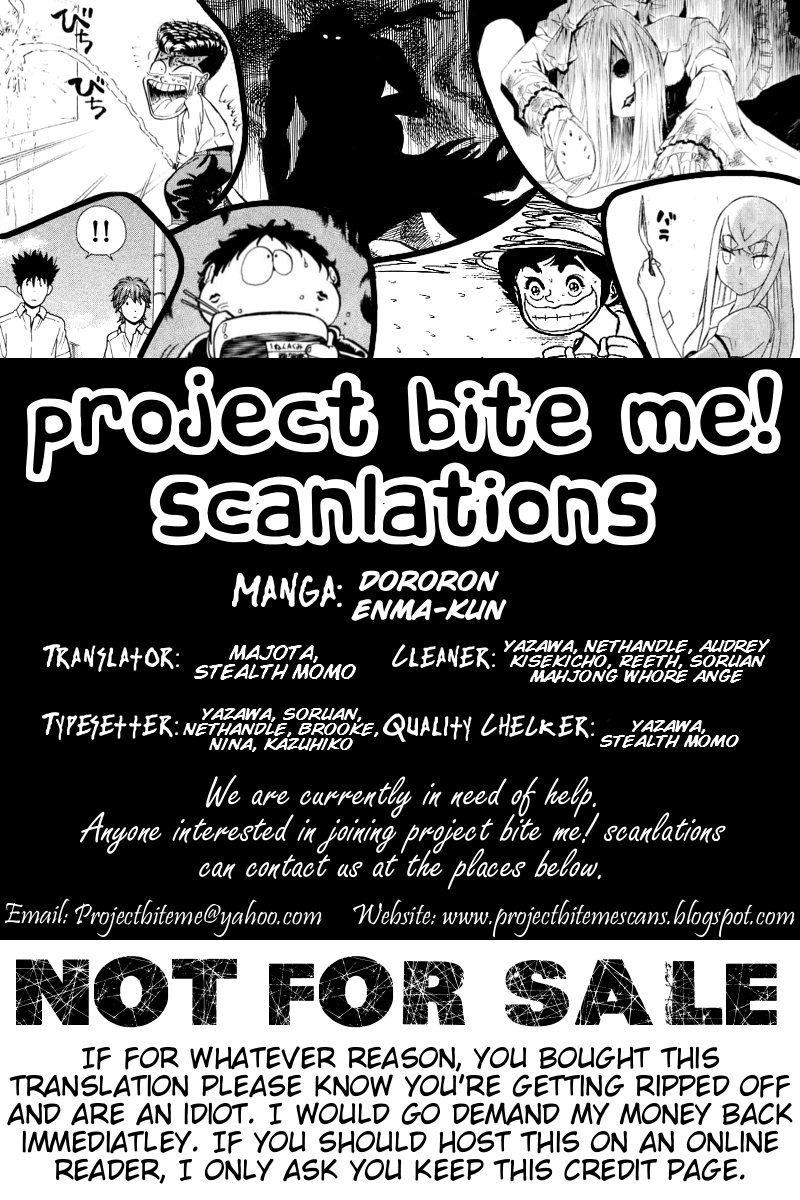 Dororon Enma-kun Chapter 21 page 37 - Chapter 21: Tale of Enma's Hell