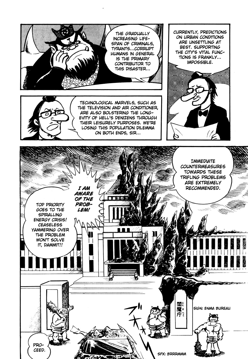 Dororon Enma-kun Chapter 21 page 6 - Chapter 21: Tale of Enma's Hell