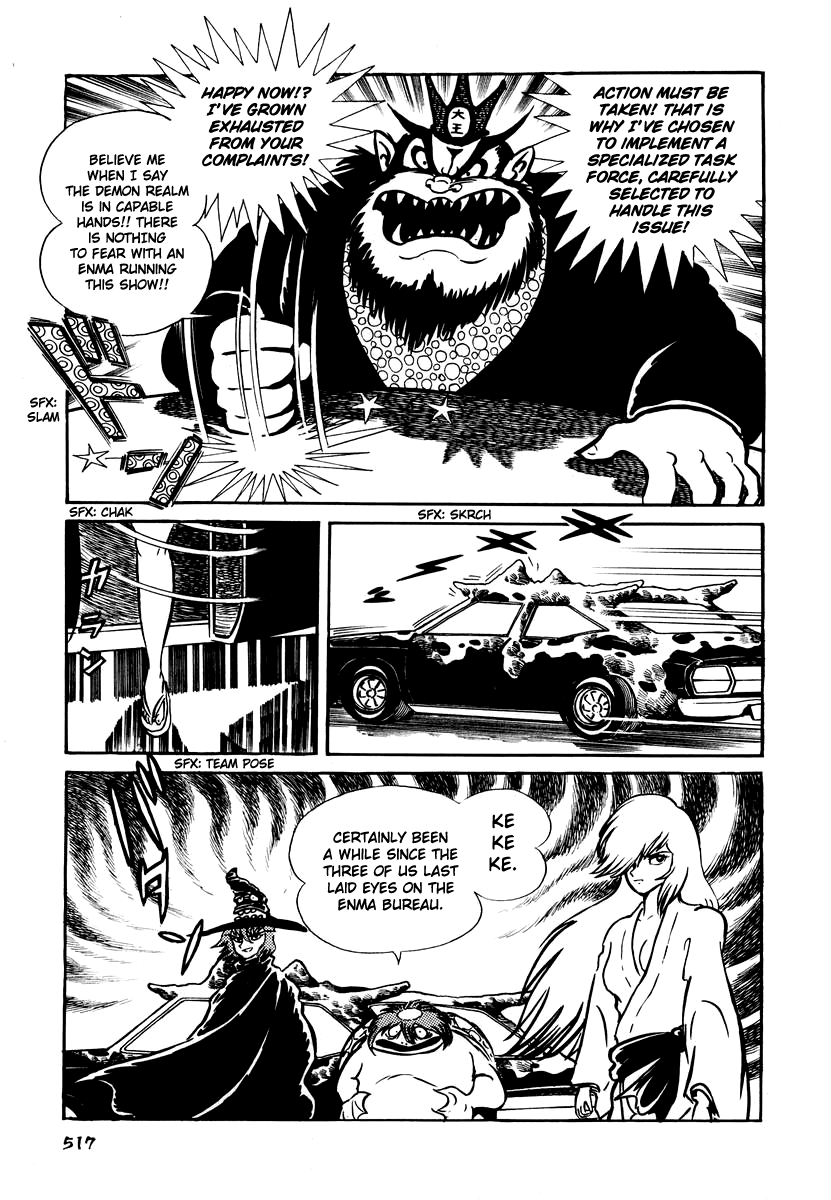 Dororon Enma-kun Chapter 21 page 7 - Chapter 21: Tale of Enma's Hell
