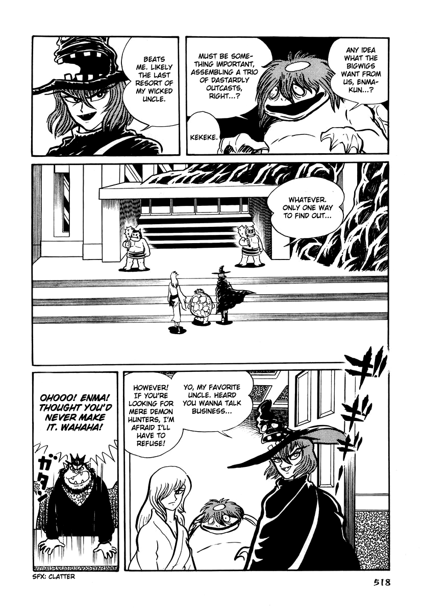 Dororon Enma-kun Chapter 21 page 8 - Chapter 21: Tale of Enma's Hell