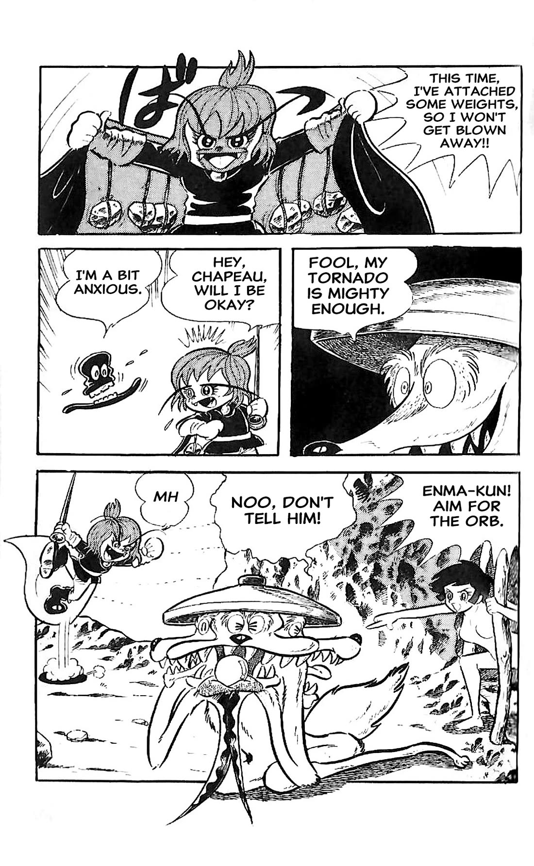 Dororon Enma-kun Chapter 22 page 19 - Chapter 22: Extra 1 - Youkai Kamaitachi