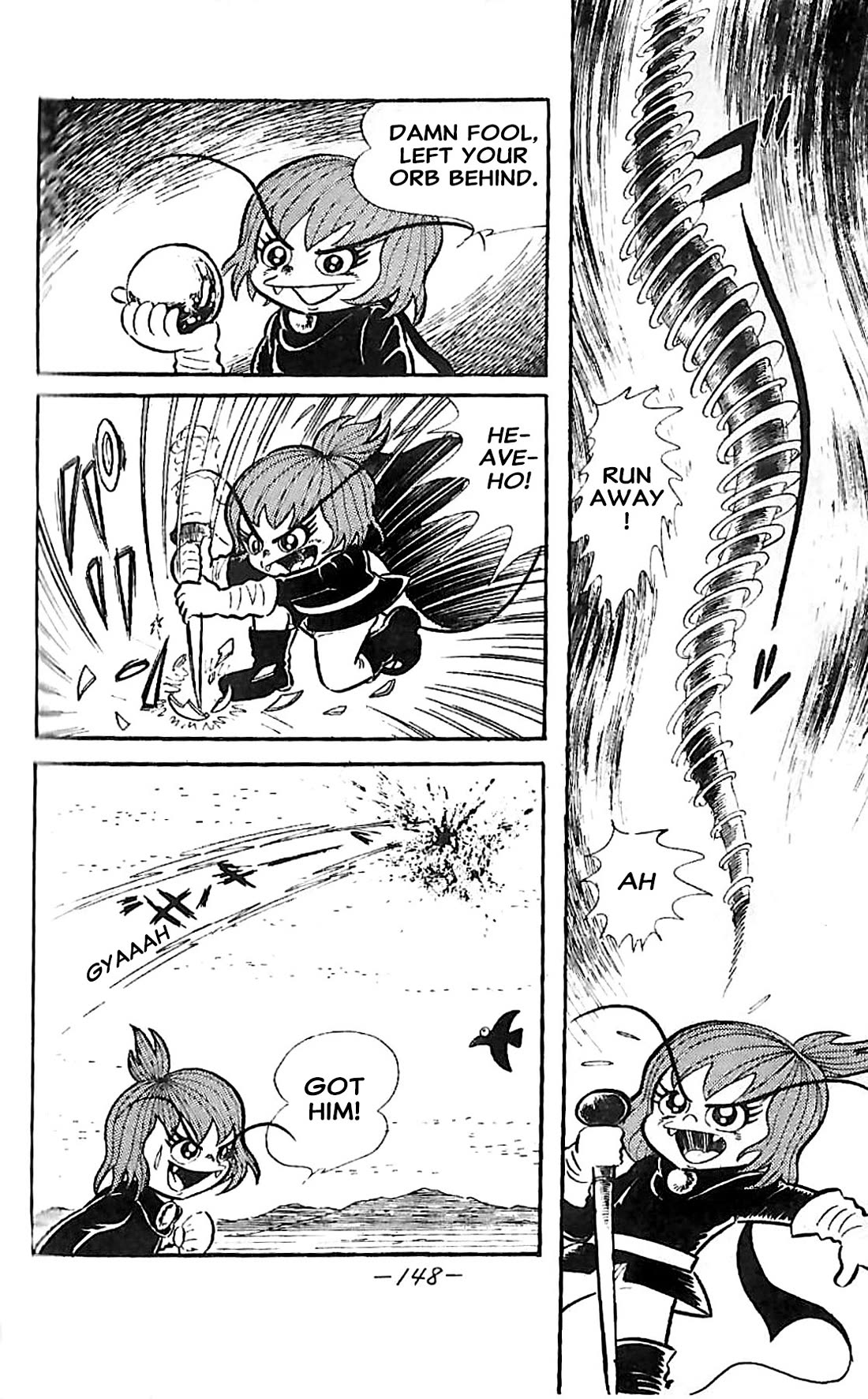 Dororon Enma-kun Chapter 22 page 20 - Chapter 22: Extra 1 - Youkai Kamaitachi