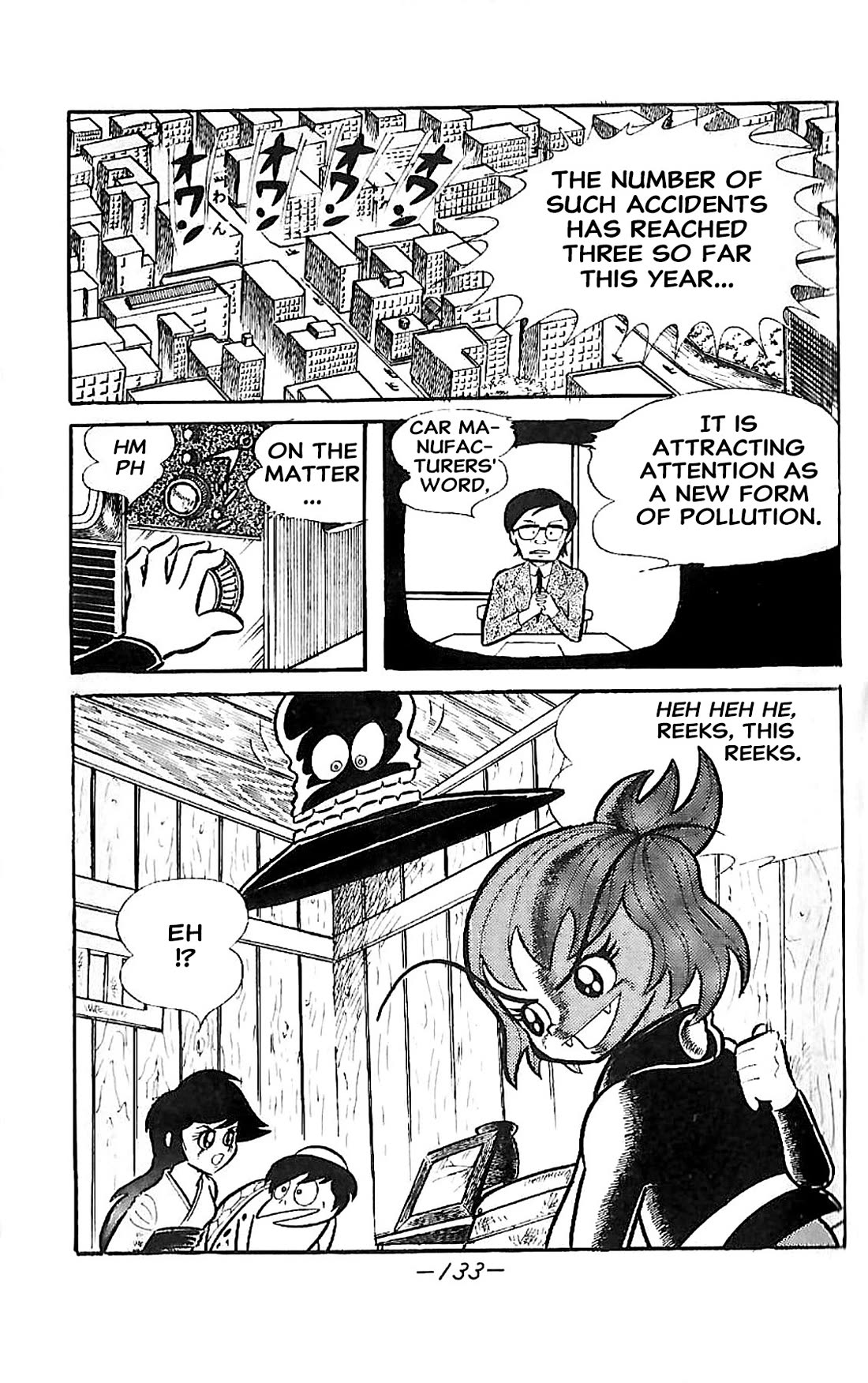 Dororon Enma-kun Chapter 22 page 5 - Chapter 22: Extra 1 - Youkai Kamaitachi