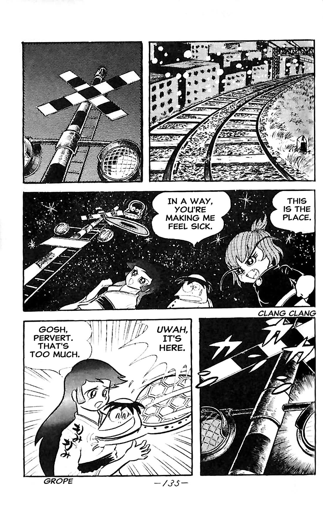 Dororon Enma-kun Chapter 22 page 7 - Chapter 22: Extra 1 - Youkai Kamaitachi