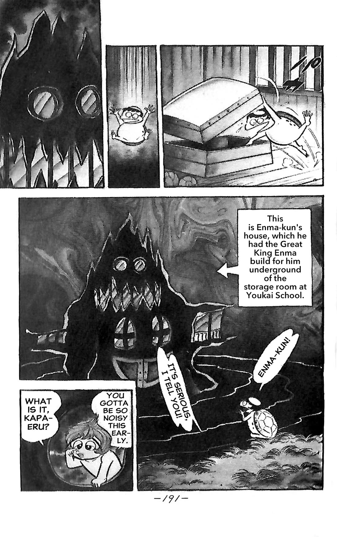 Dororon Enma-kun Chapter 25 page 3 - Chapter 25: Extra 4 - Youkai Hyakumonme