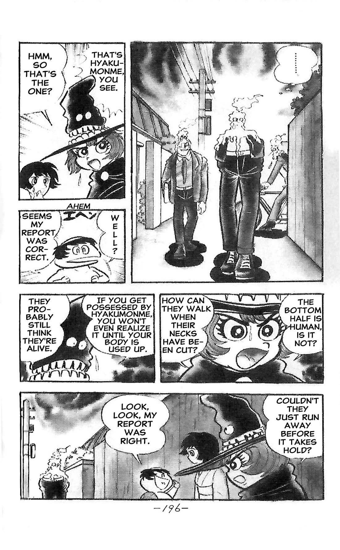Dororon Enma-kun Chapter 25 page 8 - Chapter 25: Extra 4 - Youkai Hyakumonme