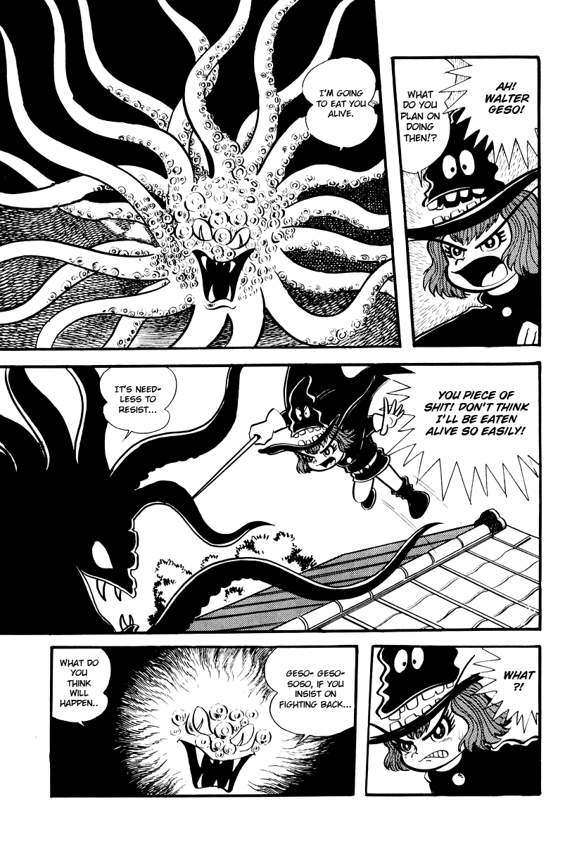 Dororon Enma-kun Chapter 3 page 11 - Chapter 3: It's Never as Easy as Squid Tentacles