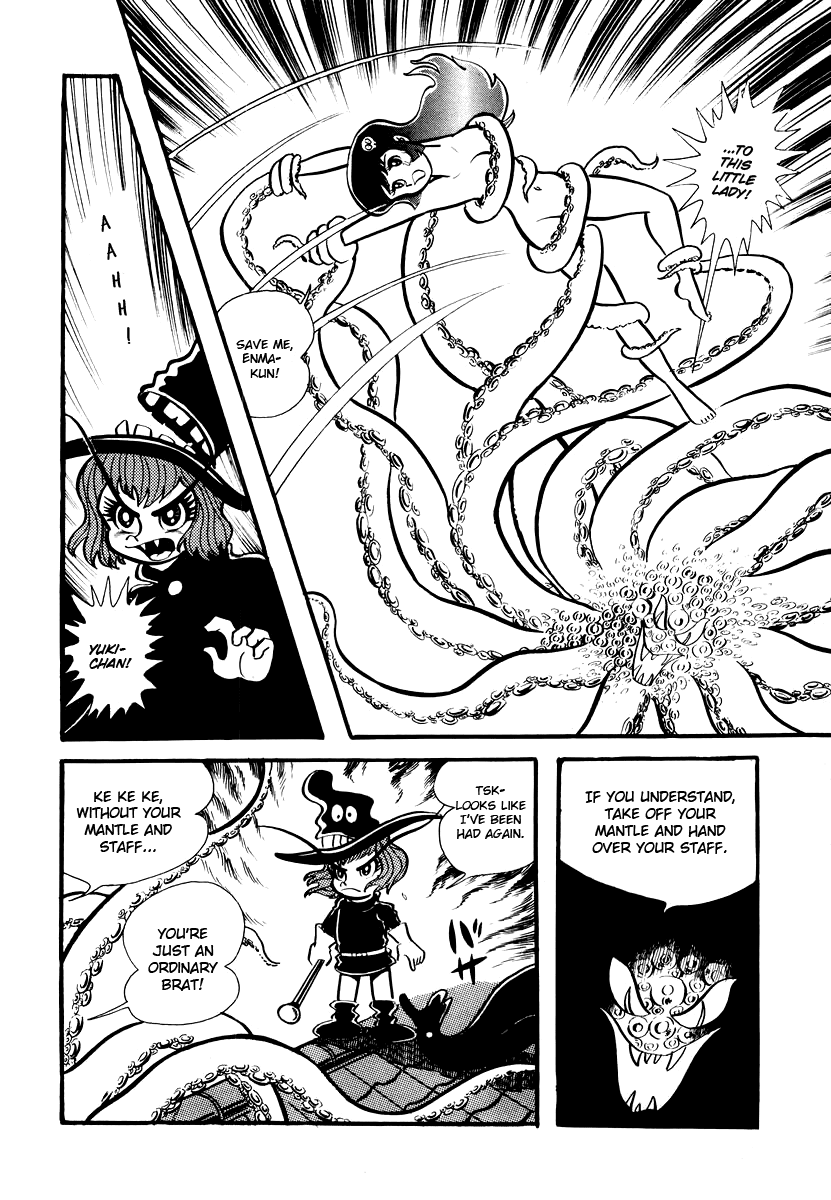 Dororon Enma-kun Chapter 3 page 12 - Chapter 3: It's Never as Easy as Squid Tentacles