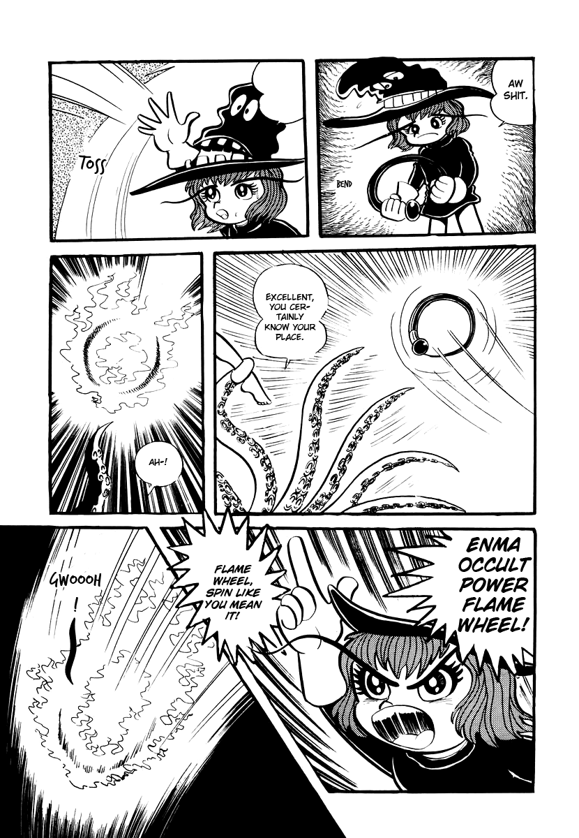Dororon Enma-kun Chapter 3 page 13 - Chapter 3: It's Never as Easy as Squid Tentacles