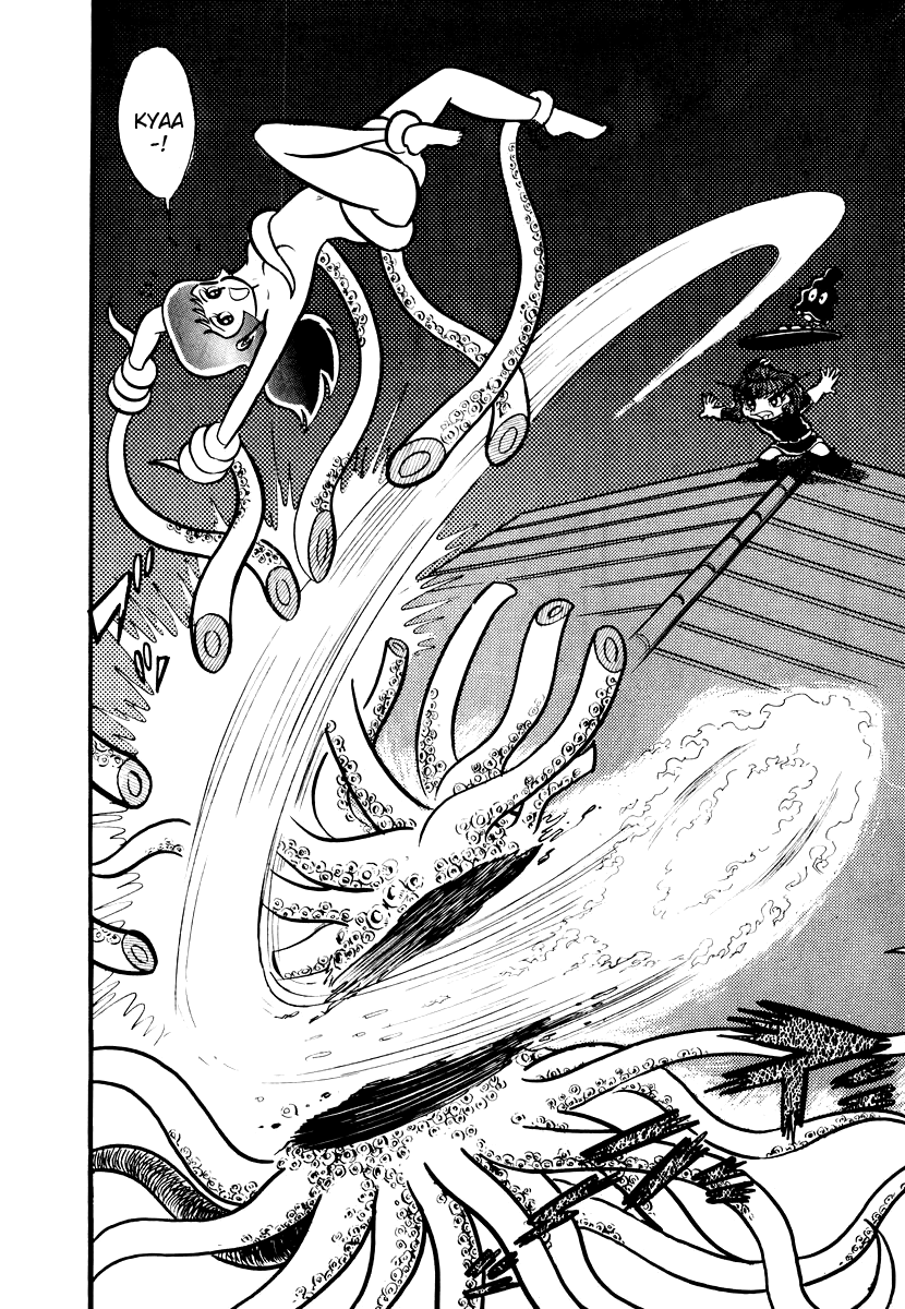 Dororon Enma-kun Chapter 3 page 14 - Chapter 3: It's Never as Easy as Squid Tentacles