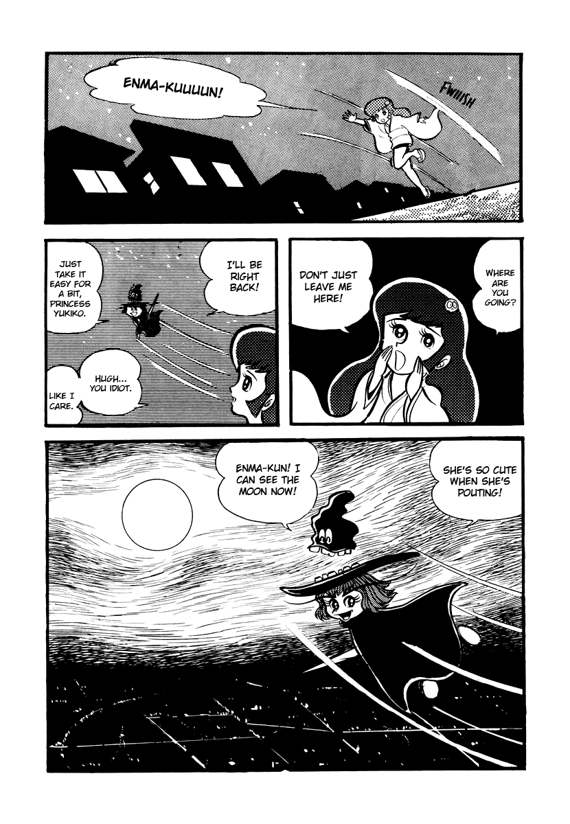 Dororon Enma-kun Chapter 3 page 2 - Chapter 3: It's Never as Easy as Squid Tentacles