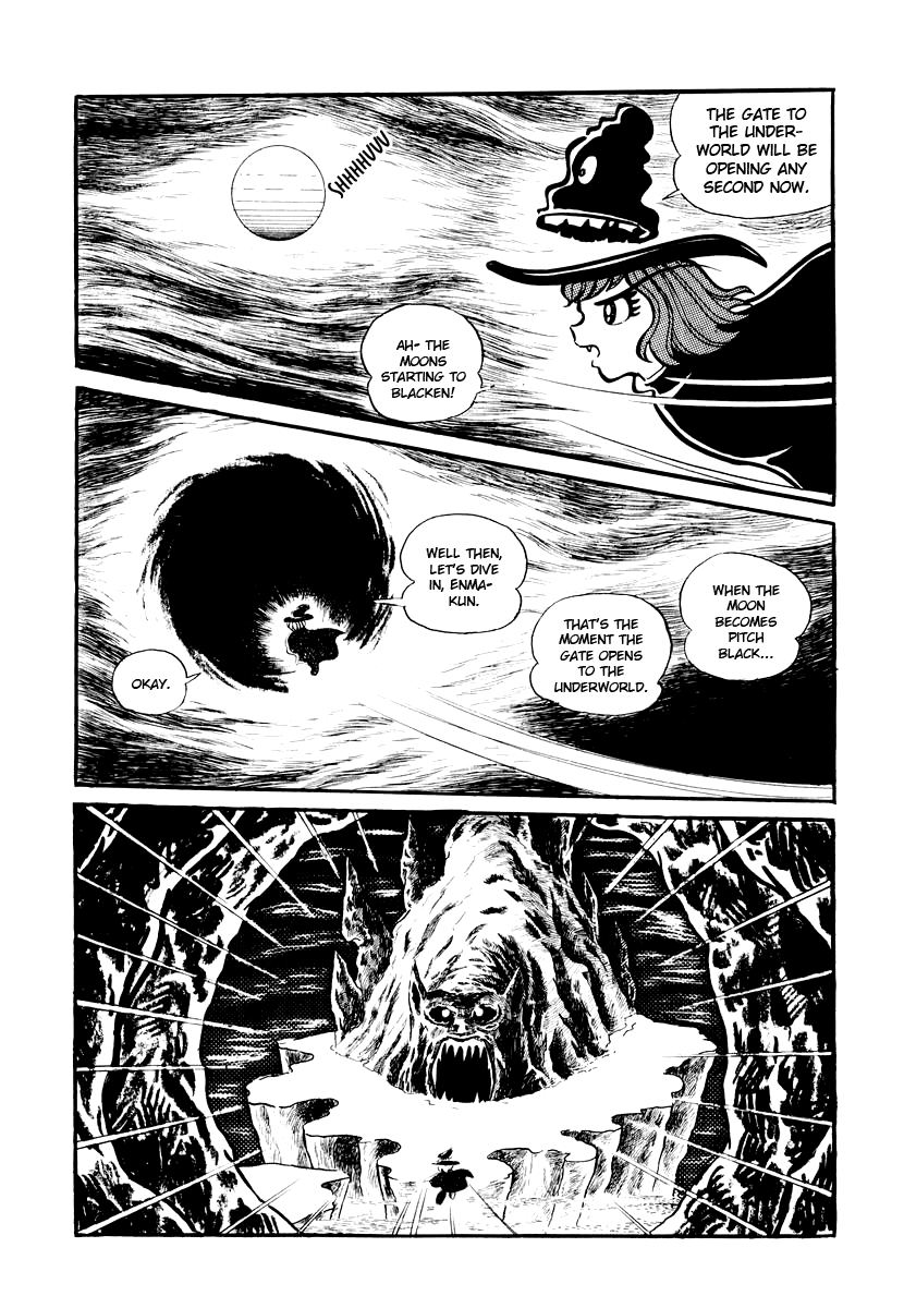 Dororon Enma-kun Chapter 3 page 3 - Chapter 3: It's Never as Easy as Squid Tentacles