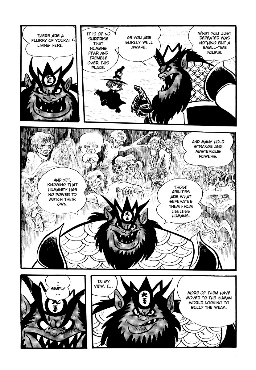 Dororon Enma-kun Chapter 3 page 6 - Chapter 3: It's Never as Easy as Squid Tentacles