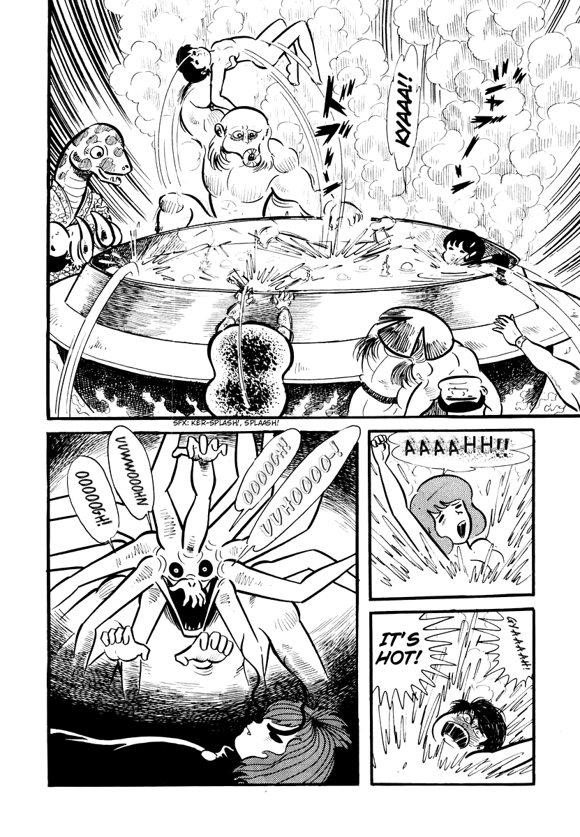 Dororon Enma-kun Chapter 4 page 19 - Chapter 4: Sleep is Sweet - The Monster's Banquet