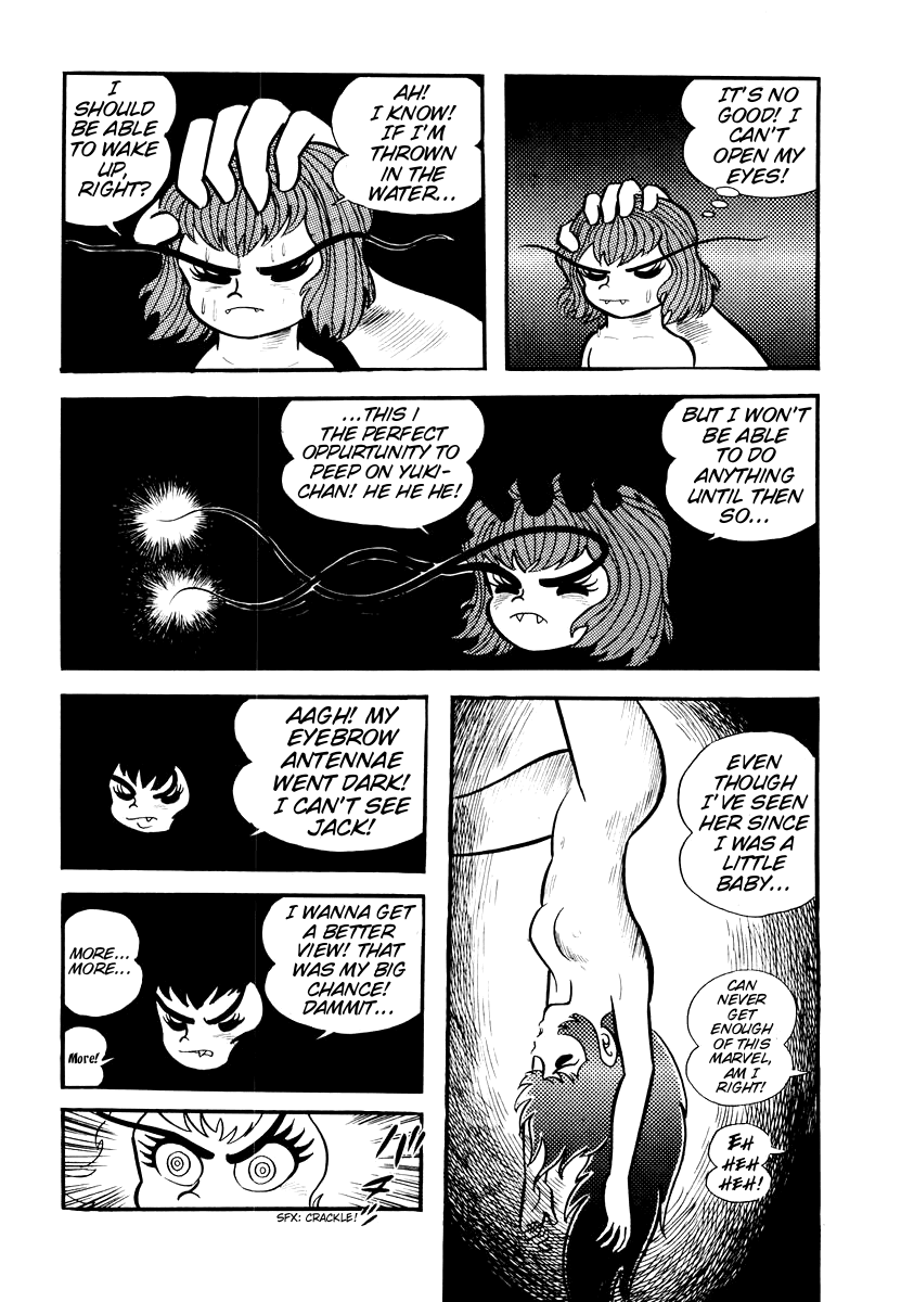 Dororon Enma-kun Chapter 4 page 23 - Chapter 4: Sleep is Sweet - The Monster's Banquet