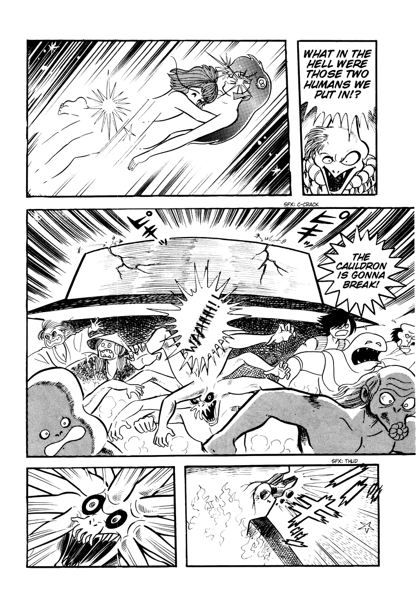 Dororon Enma-kun Chapter 4 page 29 - Chapter 4: Sleep is Sweet - The Monster's Banquet