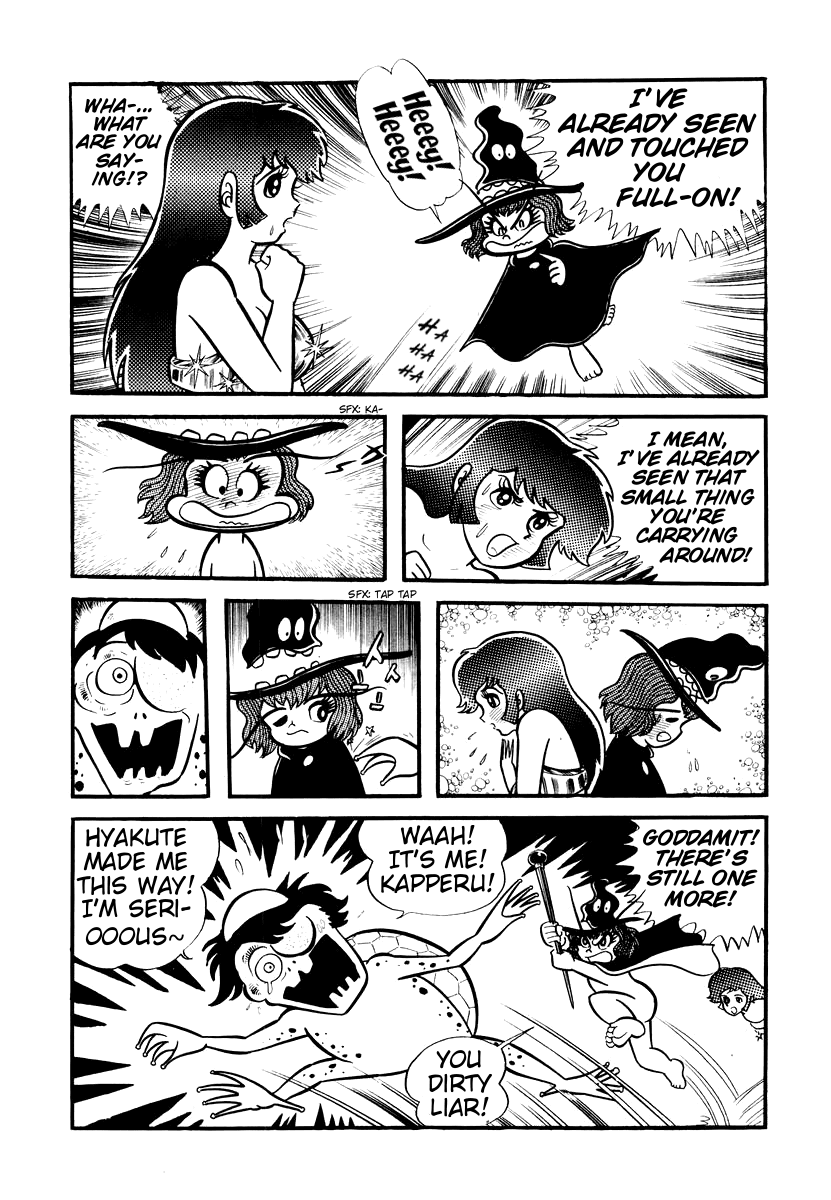 Dororon Enma-kun Chapter 4 page 38 - Chapter 4: Sleep is Sweet - The Monster's Banquet