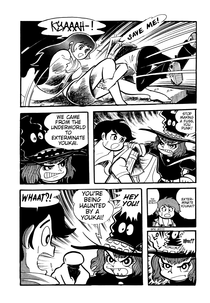 Dororon Enma-kun Chapter 4 page 5 - Chapter 4: Sleep is Sweet - The Monster's Banquet