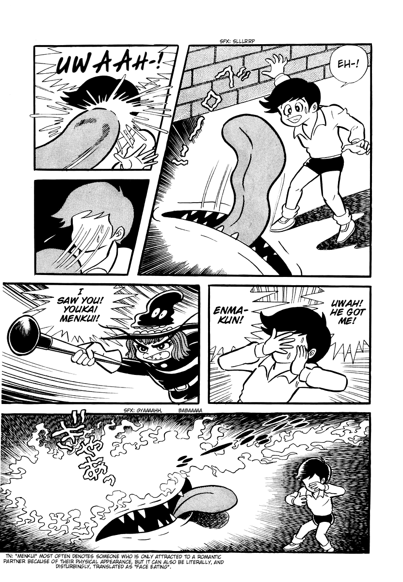 Dororon Enma-kun Chapter 5 page 10 - Chapter 5: The Youkai Hungry for a Pretty Face