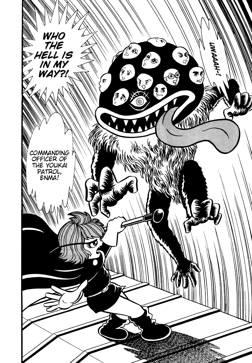 Dororon Enma-kun Chapter 5 page 11 - Chapter 5: The Youkai Hungry for a Pretty Face