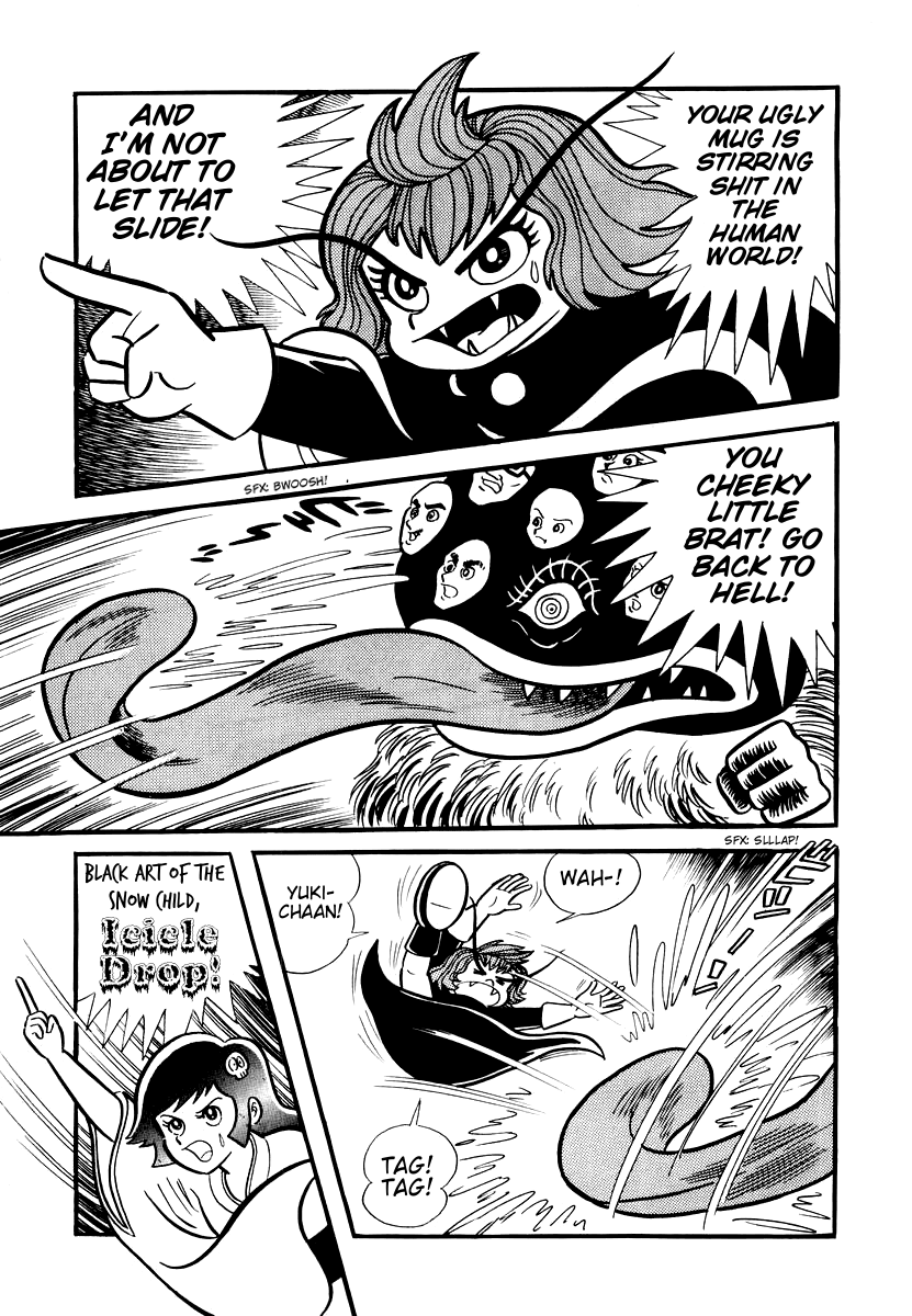 Dororon Enma-kun Chapter 5 page 12 - Chapter 5: The Youkai Hungry for a Pretty Face