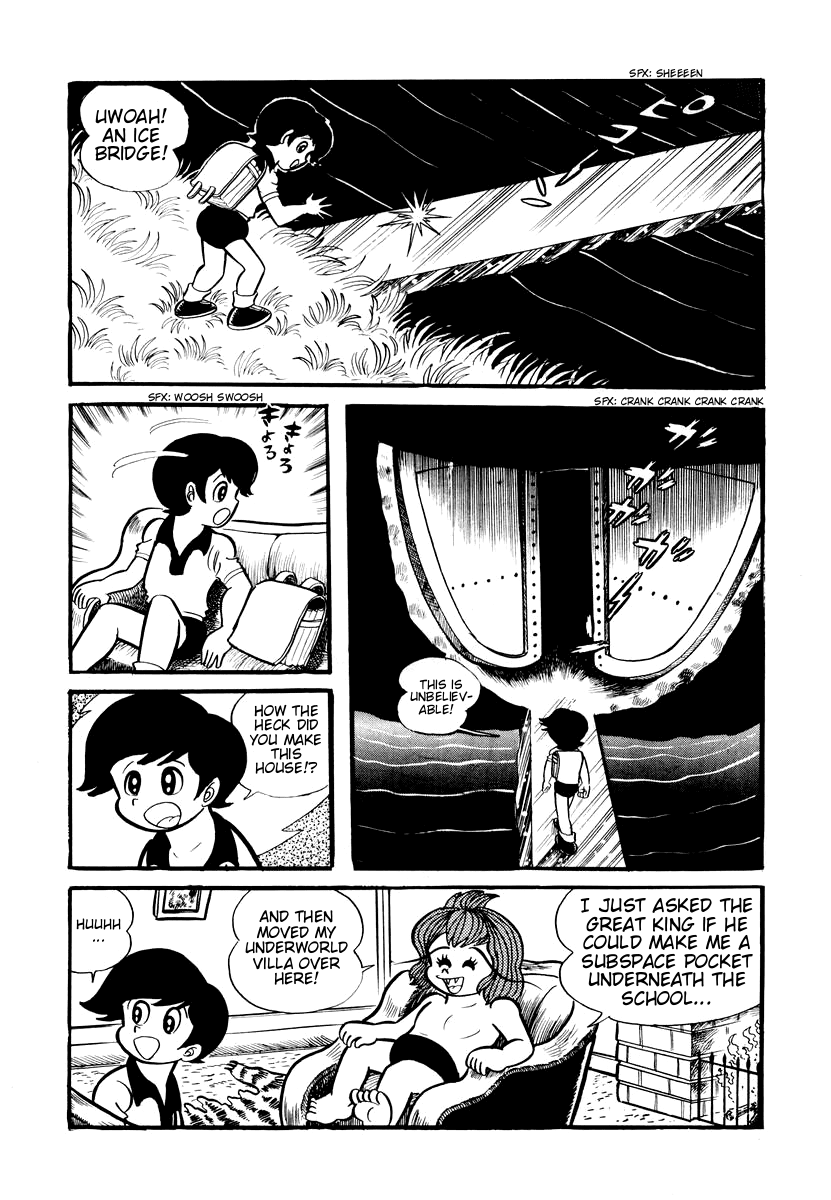 Dororon Enma-kun Chapter 6 page 10 - Chapter 6: The Bald Hive-Headed Bee Youkai