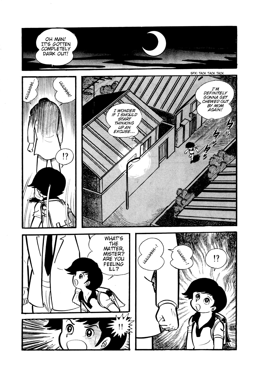 Dororon Enma-kun Chapter 6 page 12 - Chapter 6: The Bald Hive-Headed Bee Youkai