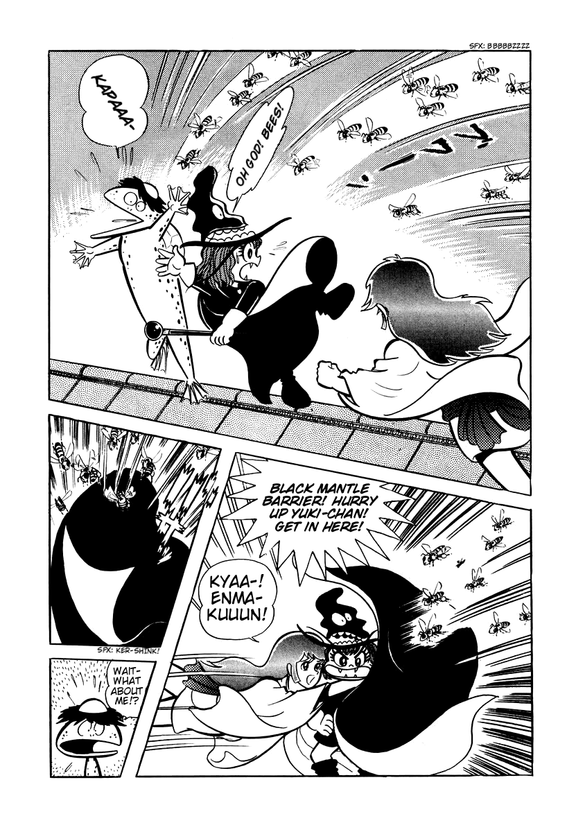 Dororon Enma-kun Chapter 6 page 19 - Chapter 6: The Bald Hive-Headed Bee Youkai