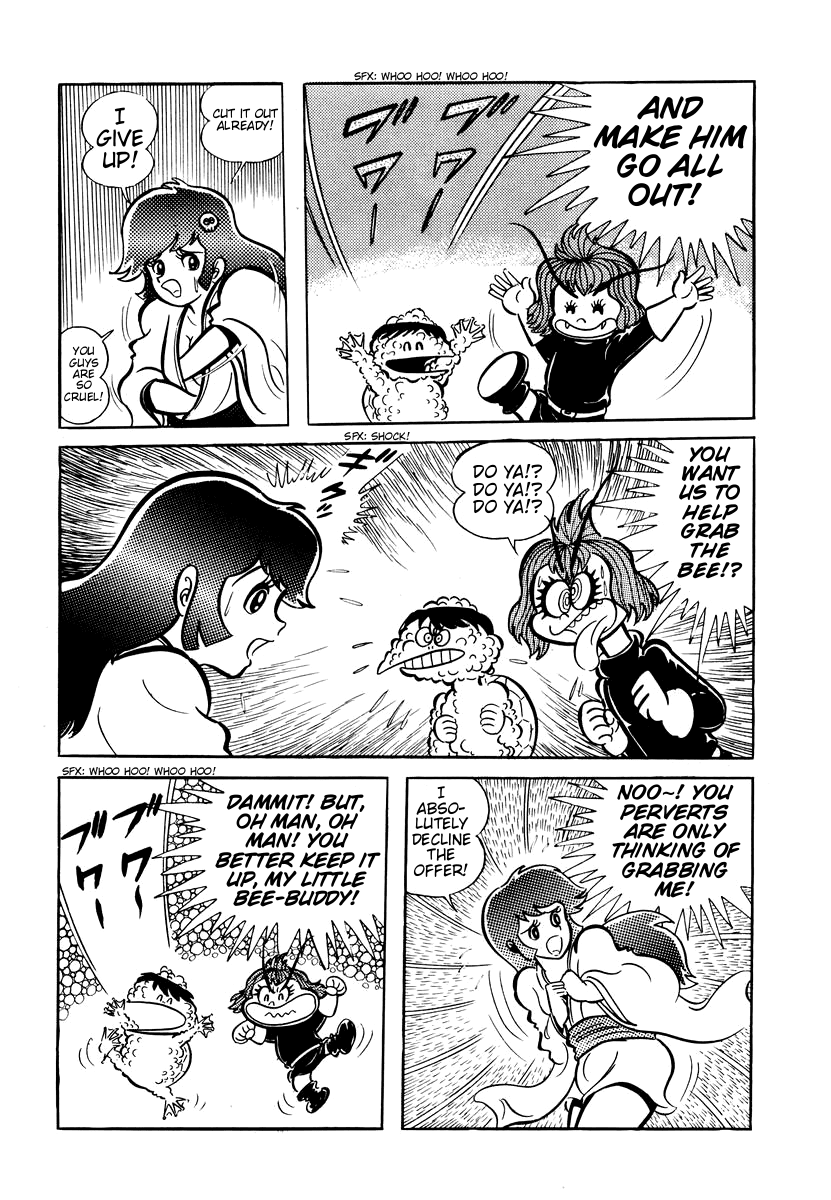 Dororon Enma-kun Chapter 6 page 22 - Chapter 6: The Bald Hive-Headed Bee Youkai